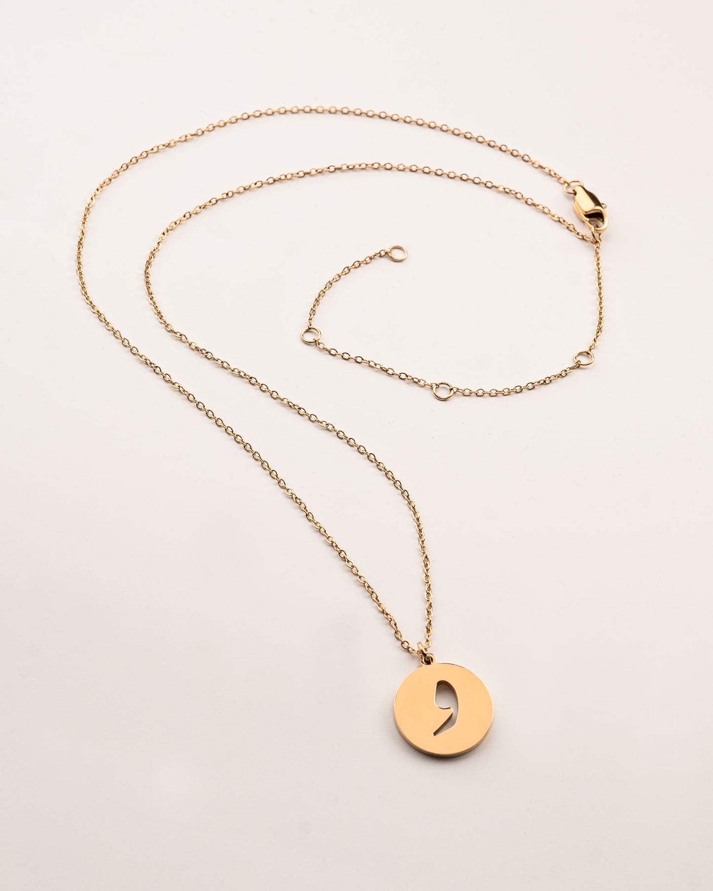 Arabic Letter Necklace س