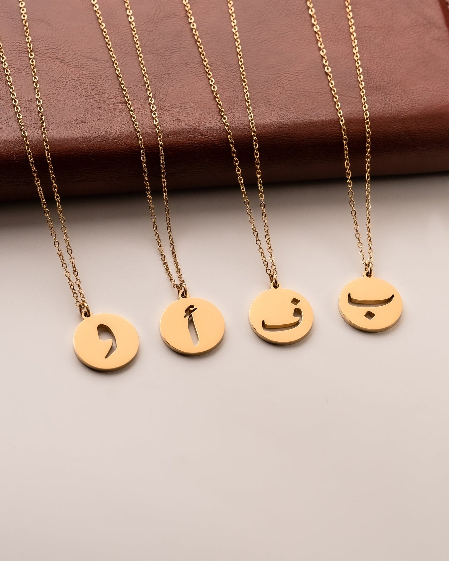 Arabic Letter Necklace م